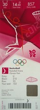 TICKET Olympic 30.7.2012 Women's Basketball France - Australia B57