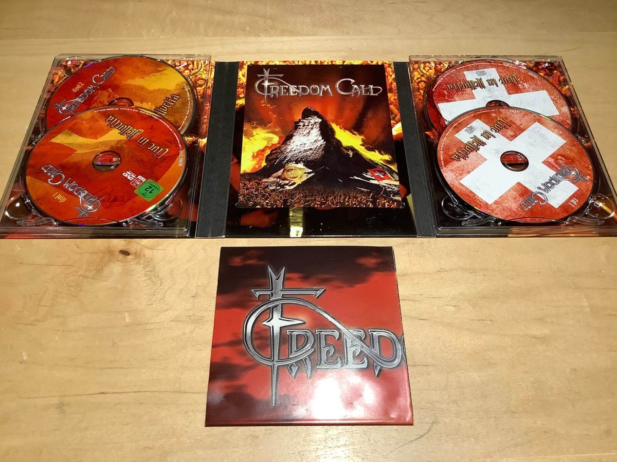 FREEDOM CALL: LIVE IN HELLVETIA 2 CD & 2 DVD Set w/poster | eBay