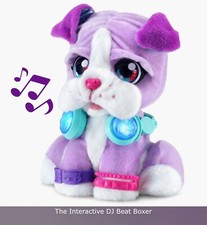VTech Interactive DJ Beat Boxer Light Up Plays Music  Dances