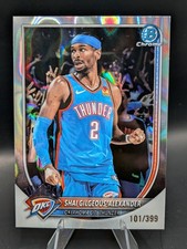 2025-26 Topps Chrome - Shai Gilgeous-Alexander /399 Refractor Bowman Basketball