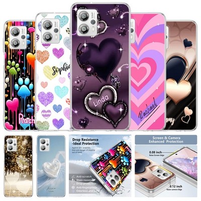 Girl Heart Phone Case Personalised Cover For Motorola G Stylus G Play 5G Edge 70