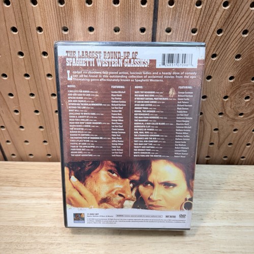 Spaghetti Western Collection (DVD, 2010, 11-Disc Set) NEW/sealed- FAST SHIPPING! - Picture 3 of 3