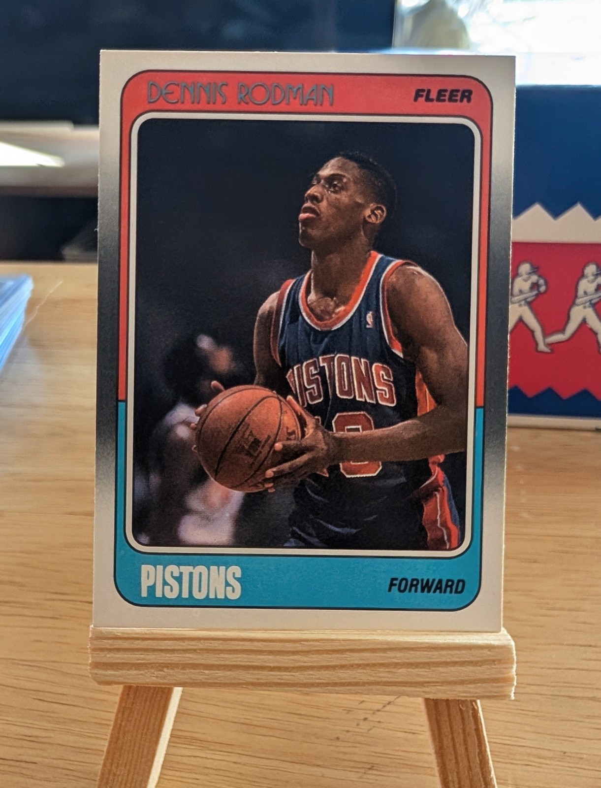 1988-89 Fleer - Dennis Rodman #43 (RC)