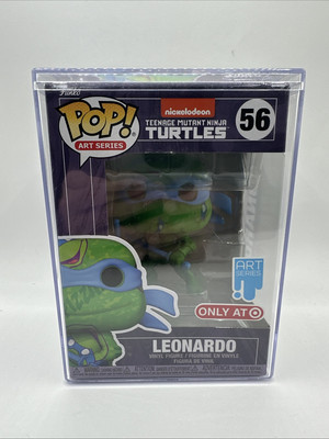 NEW Funko Pop! Art Series Leonardo #56 TMNT Figure W/ Hard Protector FREE SHIP