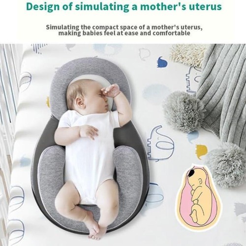 Bassinet Baby Snuggle Bed Adjustable Baby Wedge Lounger Anti Overflow Choking a - Imagen 8 de 12
