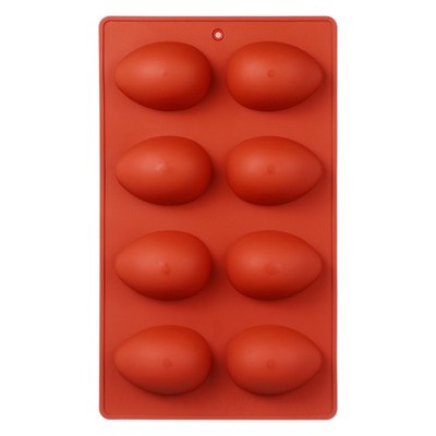 8 Cavity Eiförmige Silikonform Für Eier Ostereier Mousse-Kuchenformen