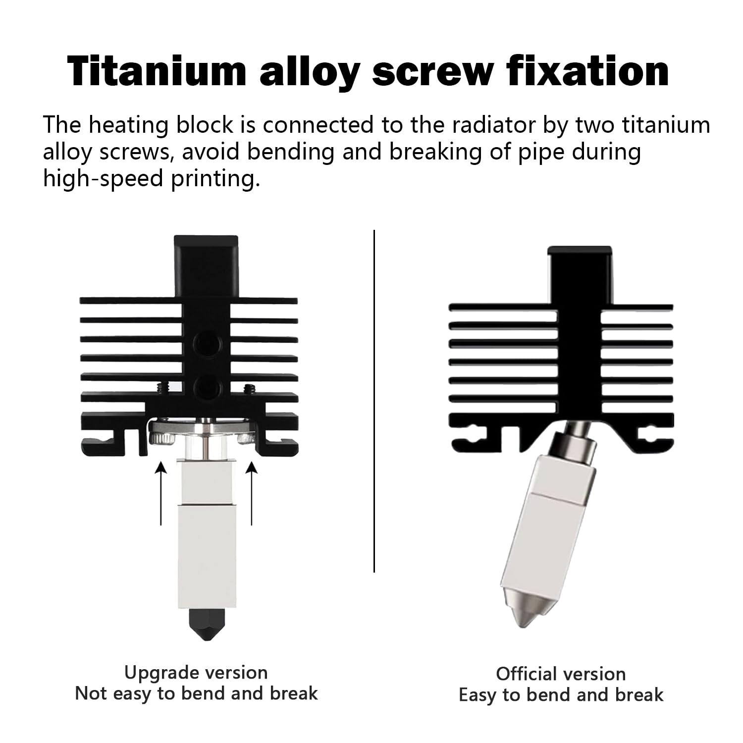 P1P/P1S Hotend 0.2Mm Ceramic Assembled Extruder Printhead Kit for Bambu Lab P1P/