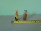 Vintage Fisher Price Little People Safety School Bus 983 - 2 Little People Only