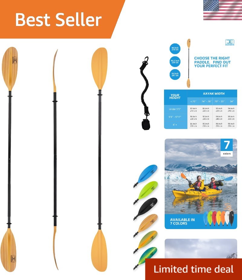 Paddle With Detachable Design & Water-resistant Features