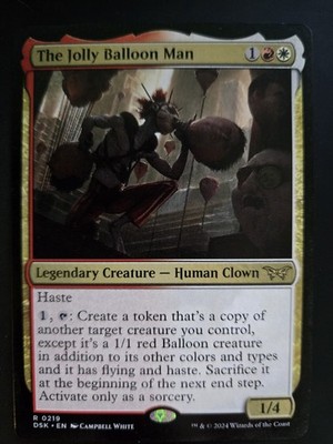 The Jolly Balloon Man NM Duskmourn: House of Horror MTG FREE SHIPPING