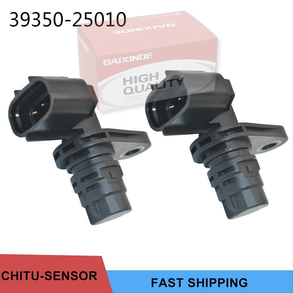 2pcs Camshaft Position Sensor 39350-25010 For Hyundai Sonata Tucson Kia Forte