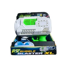 New Kids Glow FX Bubble Blaster XL Bubble Blowing Toy With Bubbles