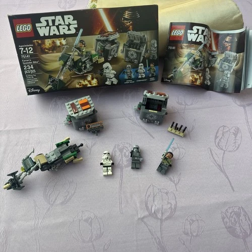 LEGO Star Wars: 75141 Kanan's Speeder Bike 100% Complete. W/box & Instructions