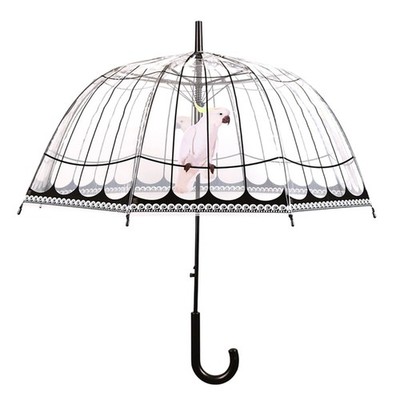 Esschert Design Transparent Birdcage Umbrella