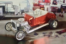 Old Skool Hot Rod 1927 Ford Model-t V8 Street Rod 164 Scale Limited Edition B
