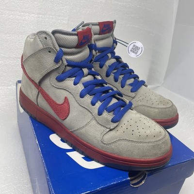 305050-063 - Nike SB Dunk High Pro Gray - Size 9.5 - OG Box