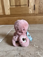 Jellycat Baby Odell Octopus BNWT Retired small cute peach plush toy gift sealife