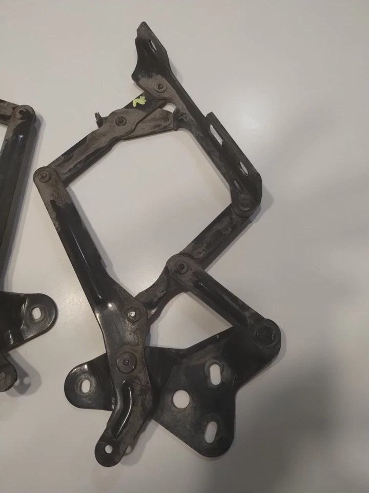 1985 - 95 Volvo 740 940 Stock Hood Hinges OEM LH RH SET BLUE - Image 2 of 4