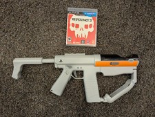Sony Playstation 3 Sharp Shooter Gun + Resistance 3 CIB PS3