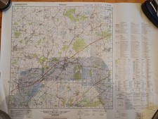 Karta - SITTENSEN wydanie 3 DMG - seria M 745 - L 2722 1975