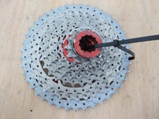 SunRace CSMX8 11-42T 11-Speed Wide-Ratio Mountain Bike Gravel Cassette 419g
