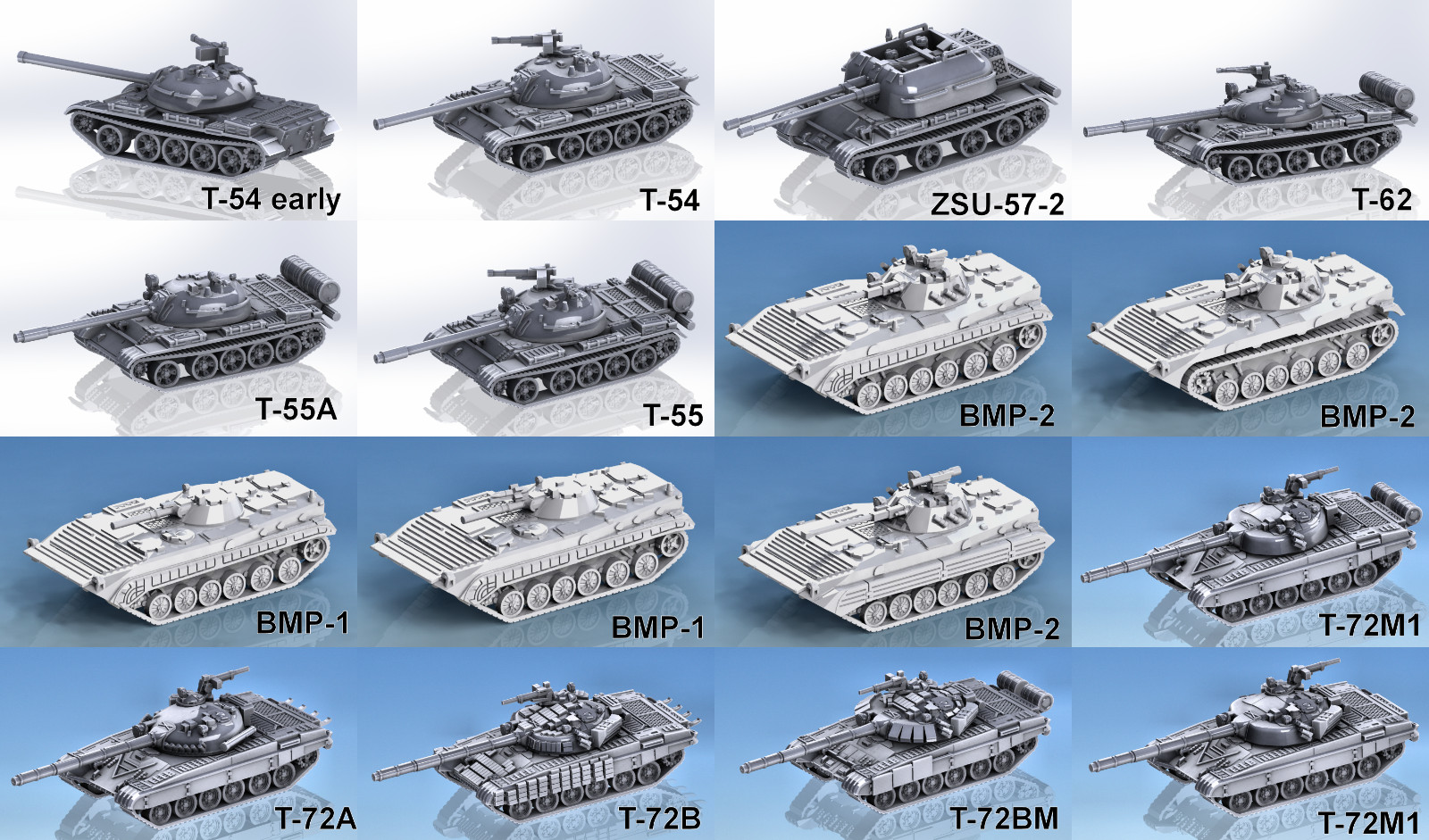 50 PC 1/100 15mm  Combo Flames of War Team Yankee
