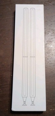Set Of 2 OASO Stylus Pens (1 Black + 1 White) With 2 Carrying Sleeves 