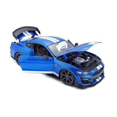 Ford Mustang Shelby GT500 Modellauto Blau 1:18