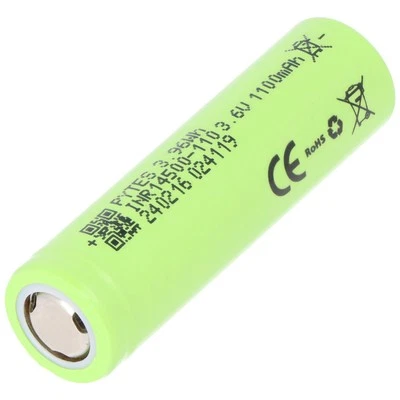 ACCUCELL Batería compatible para Oral-B Batería Li-Ion UR14500AC adecuada para Braun iO 6, 7, 8, 9