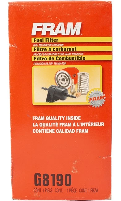 Filtro de combustible de repuesto FRAM para Dodge Plymouth 1995-97 neón número de modelo G8190 Foto 3 de 4