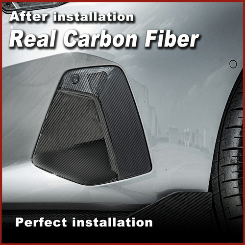 DRY CARBON entradas de aire delanteras ventilación ventilación aire ventilaciones para BMW Serie 5 G60 G68 2023-2025 - Imagen 4 de 9