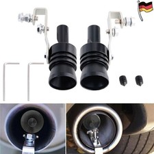 2 pcs car turbo sound tailpipe exhaust turbo whistle blow simulator