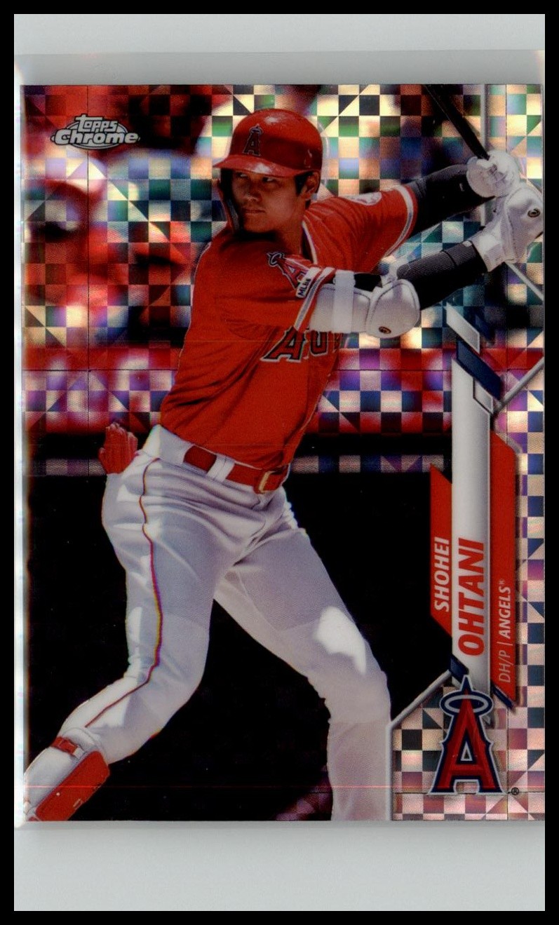 2020 Topps Chrome #21 Shohei Ohtani X-Fractor Refractor