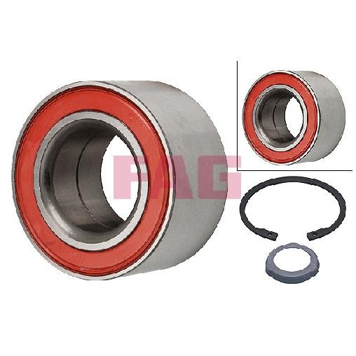 2X Radlagersatz Hinten FüR BMW 7-Er E23 E32 5.0 81 Bis 94 FAG M51D25 Neu-image
