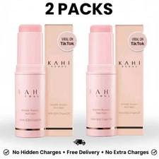 KAHI Wrinkle Bounce Multi Balm 9g Instant Wrinkle Care Facial Serum Stick 2 Pack