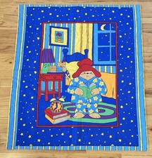 HTF Vintage 1999 Paddington Bear Baby Toddler Kids Blanket Crib Nursery P Co Ltd