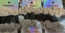 Sparkle Scrunchies 3 Packs Of 3 9 Total, Hair Ties New In Package
