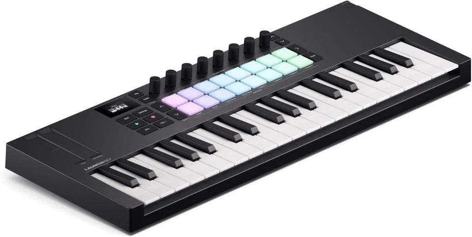 Novation Launchkey Mini 37 MK4 USB MIDI Keyboard Controller - Black - Image 3 of 4