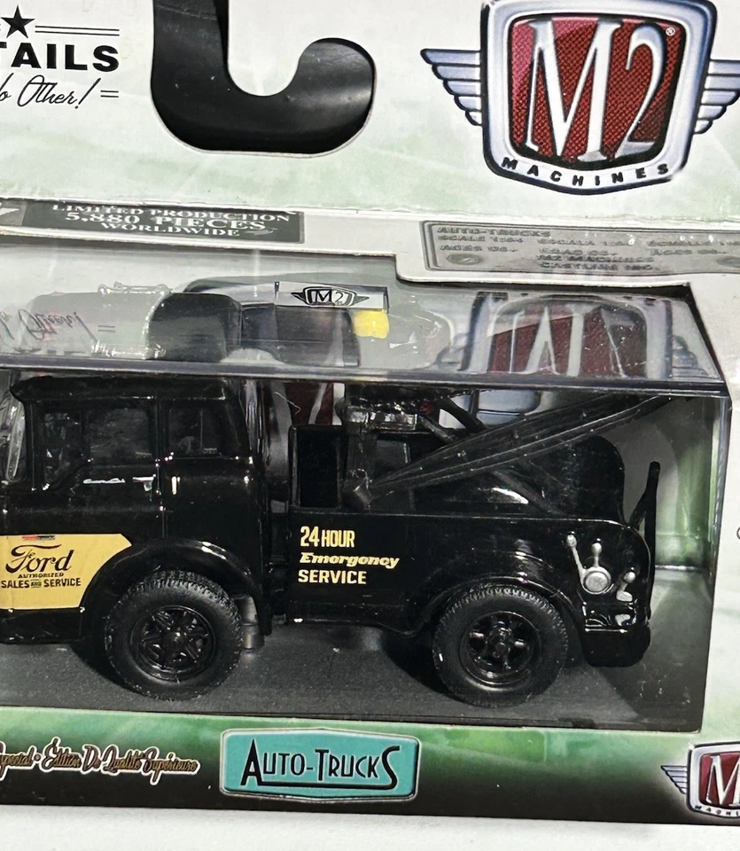 M2 Machines Auto-Trucks Ford Tow Trucks Lot Of 3 1956-1967-1970 2 With PlowsREAD - Image 3 of 4