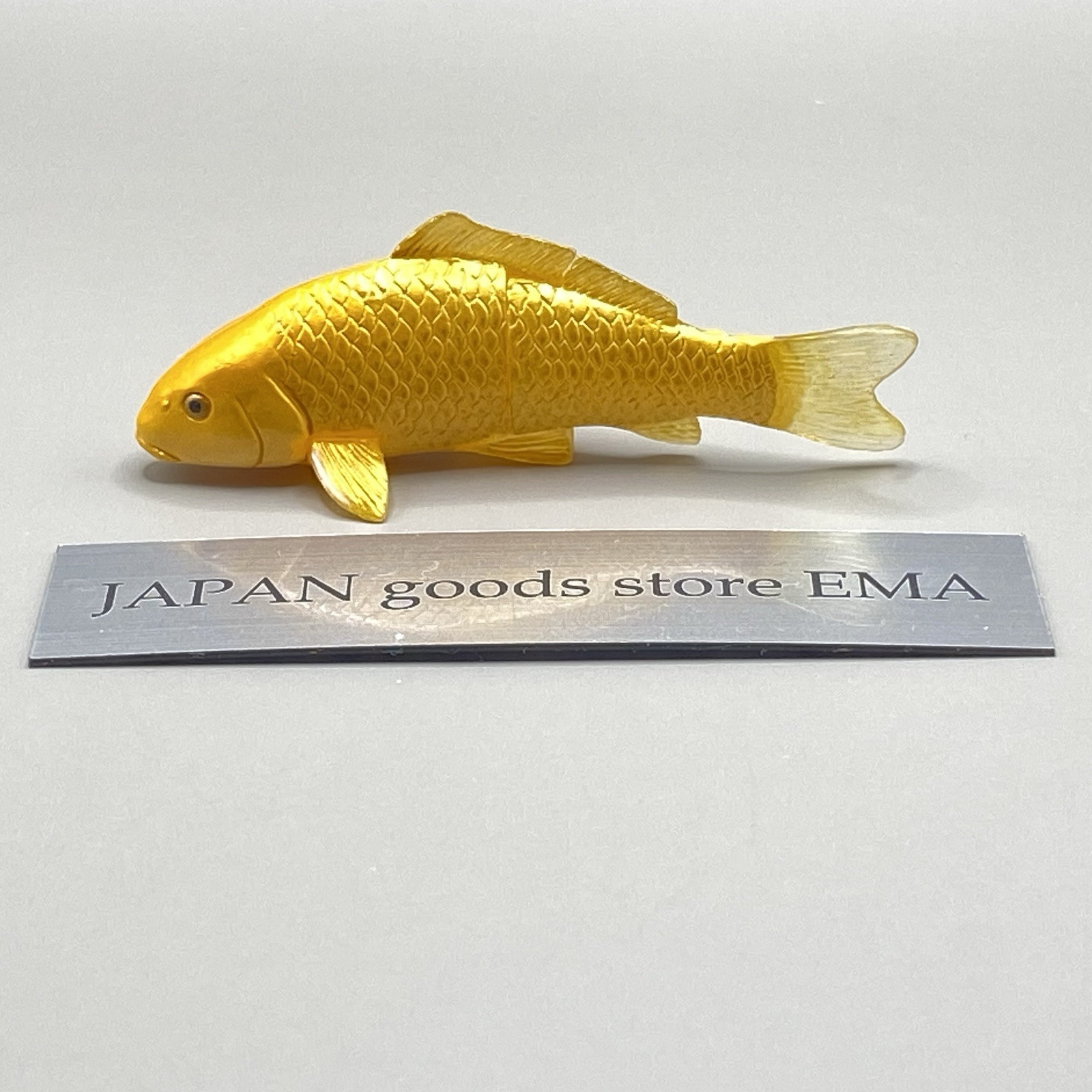 【希少品】ニコダマ　NIKODAMA Nishikigoi Gold Kaiyodo Choco Egg Mini Figure Animal Furuta From