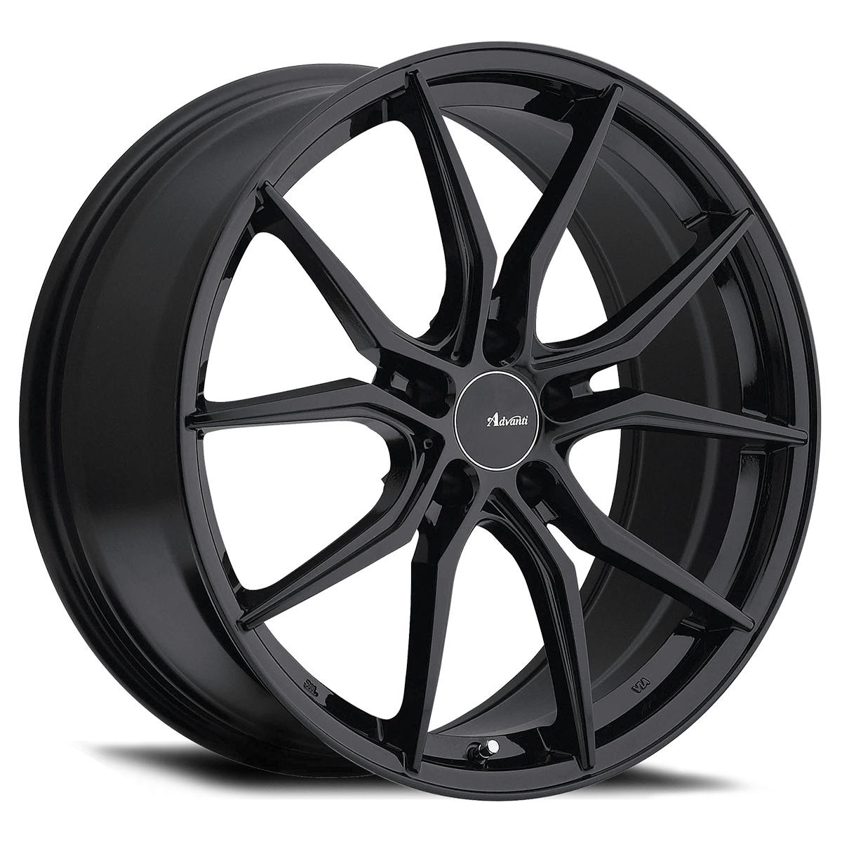 4 New 19x8.5 Advanti Hybris Wheel/Rim 5x112 5-112 19-8.5 ET35 Black | eBay