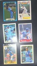 Topps Bo Jackson Kansas City Royals 1989 Future Stars All-Star 6 Card Lot