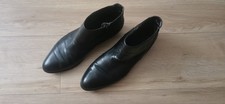 Damen Stiefelette Gr. 42 Schwarz Janet D Echt Leder