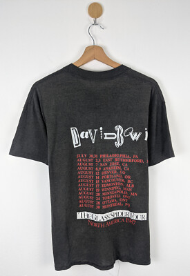 Vintage David Bowie The Glass Spider Tour 1987 shirt | eBay
