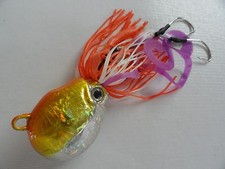 ONE (1) Thunder Jig 250g/9oz Octopus Jigging Weight Saltwater Fish Lure -Orange