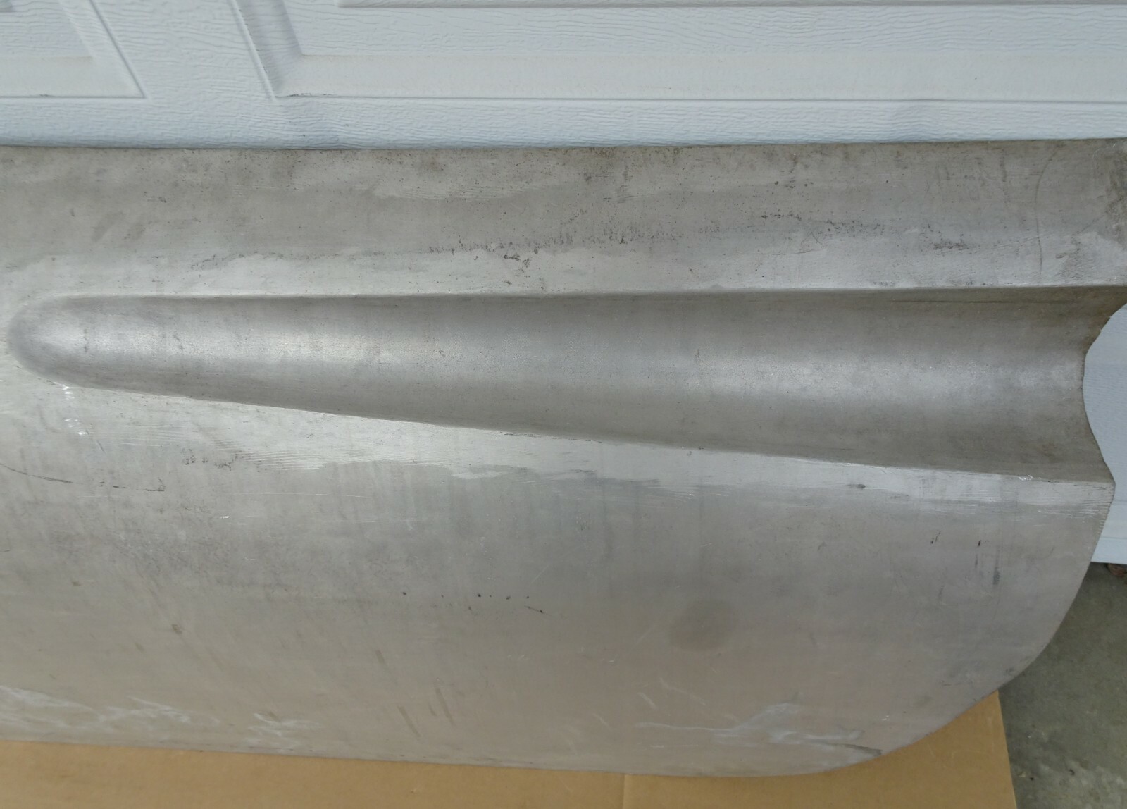 FERRARI  DINO LEFT DOOR SKIN NEW ALUMINUM NEW 