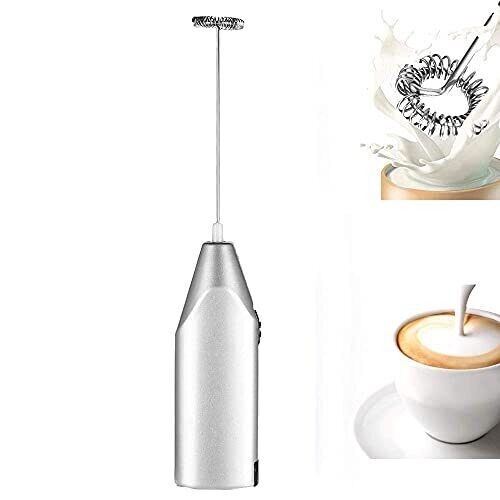 Milk Frother Handheld Mixer Foamer Coffee Maker Egg Beater Chocolate/Cappucci...-image