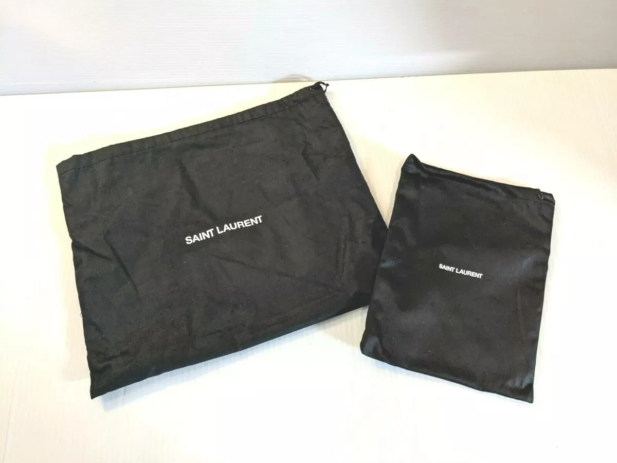 Authentic Saint Laurent black cloth dust bag - different sizes available