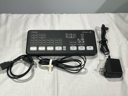 Blackmagic Design ATEM Mini HDMI Live Stream Switcher – Barely Used, (NJL029112)