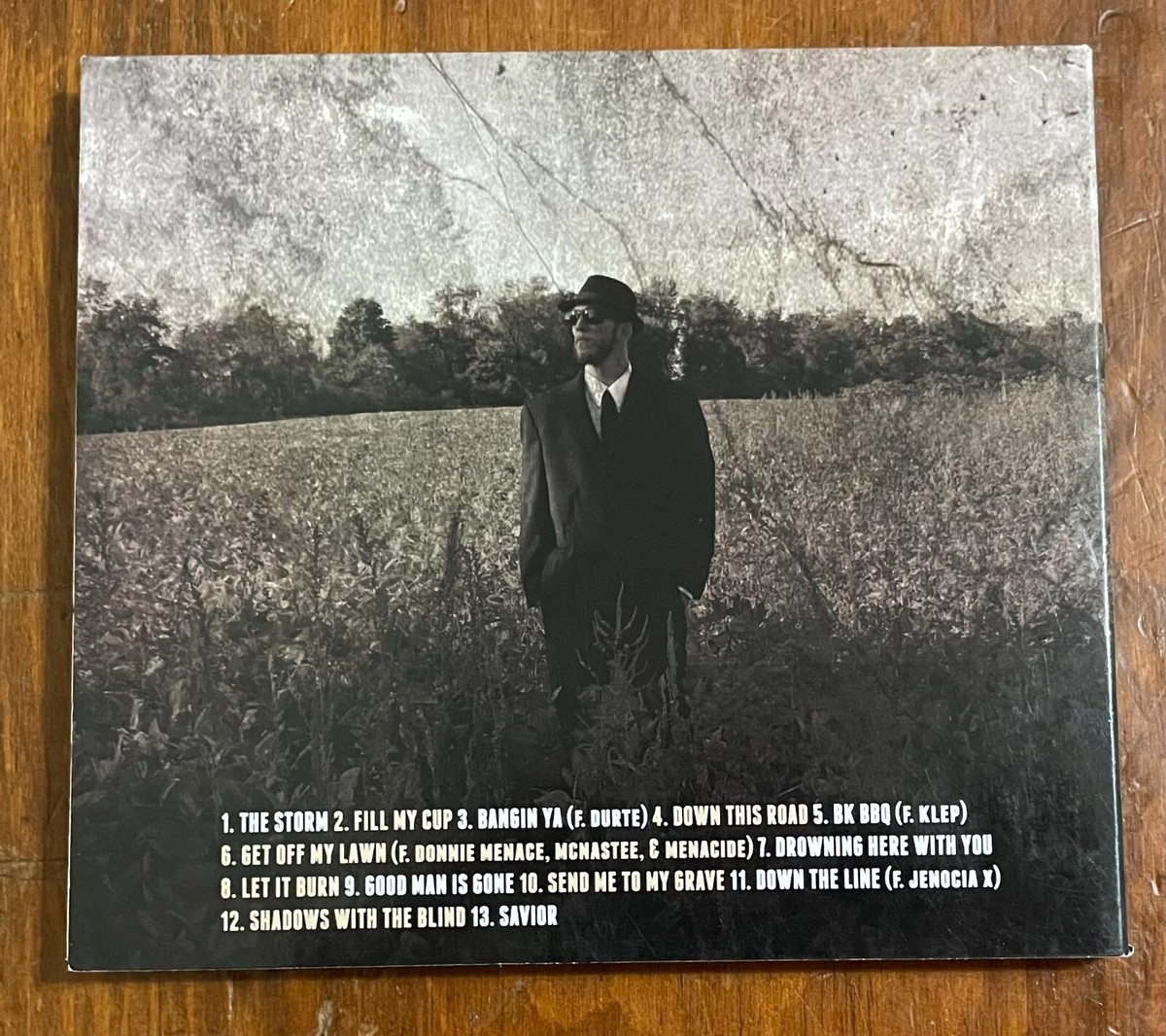Saint Sinna The Gutbucket Dichotomy CD SIGNED Stan 2018 Horrorcore